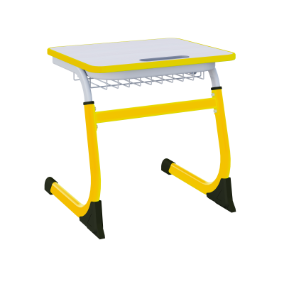 Парта SMARTY одноместная регулируемая по высоте (антивандальная) 3-5